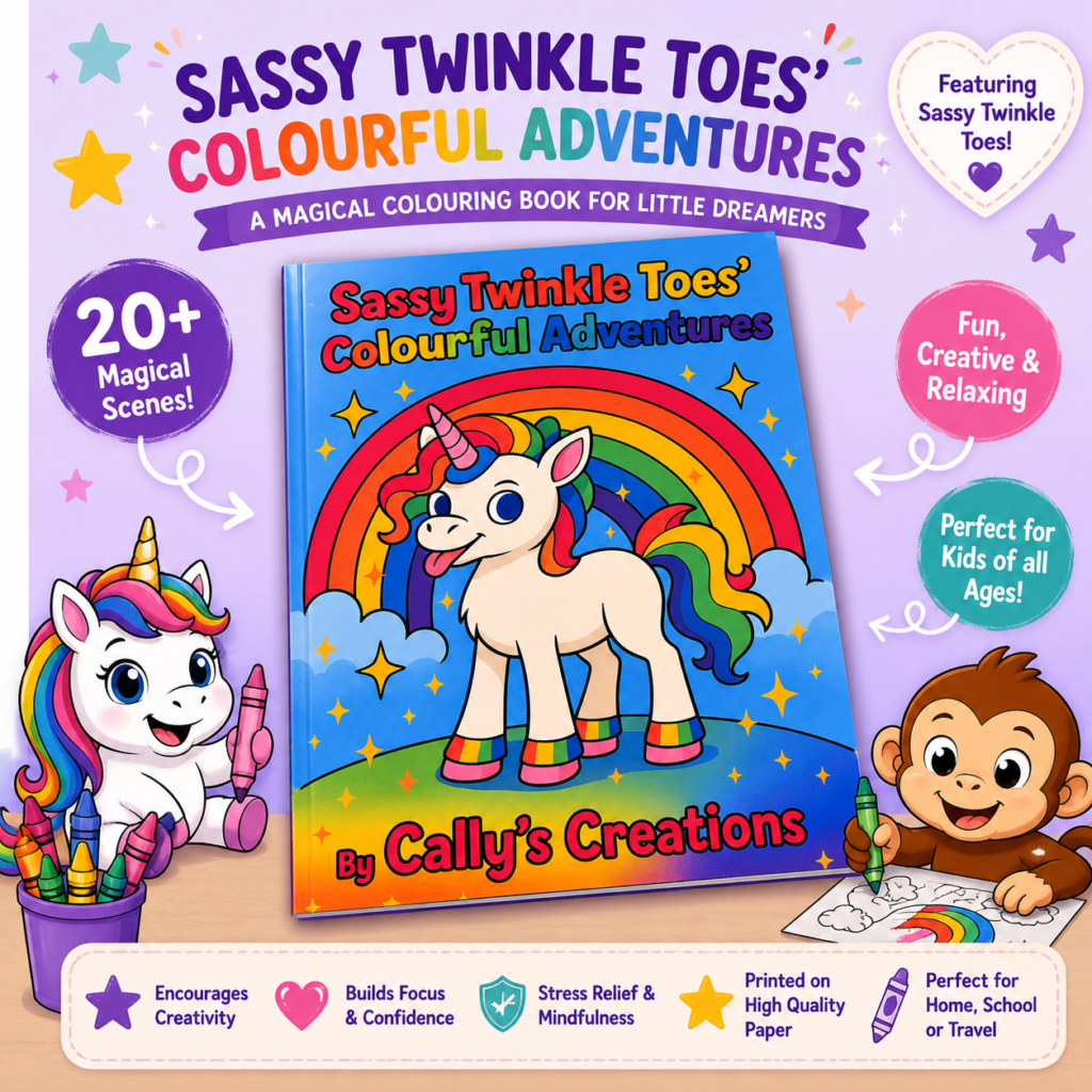 Unicorn Colouring Book for Children