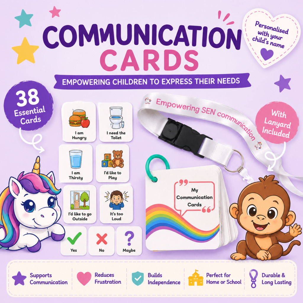 personalised communication cards
